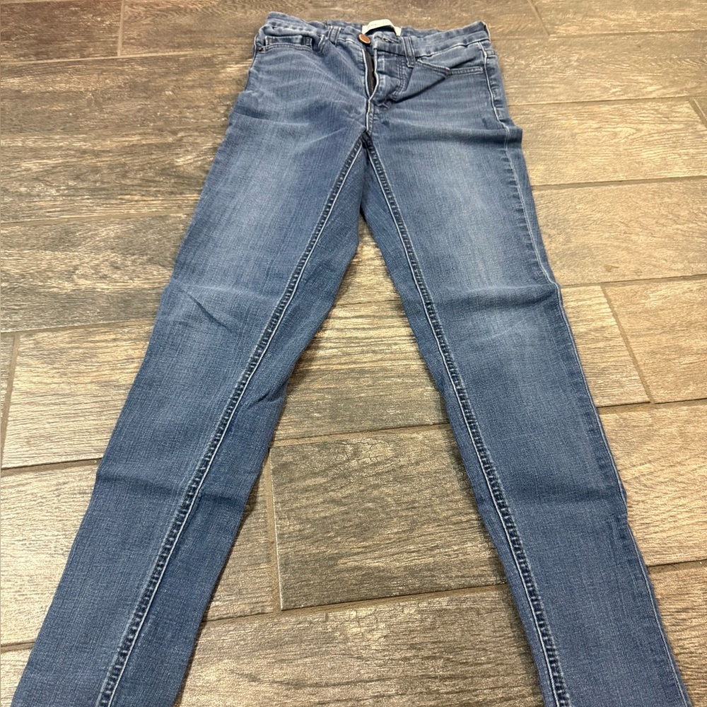 BKE Women's Skinny Jeans in Classic Blue
